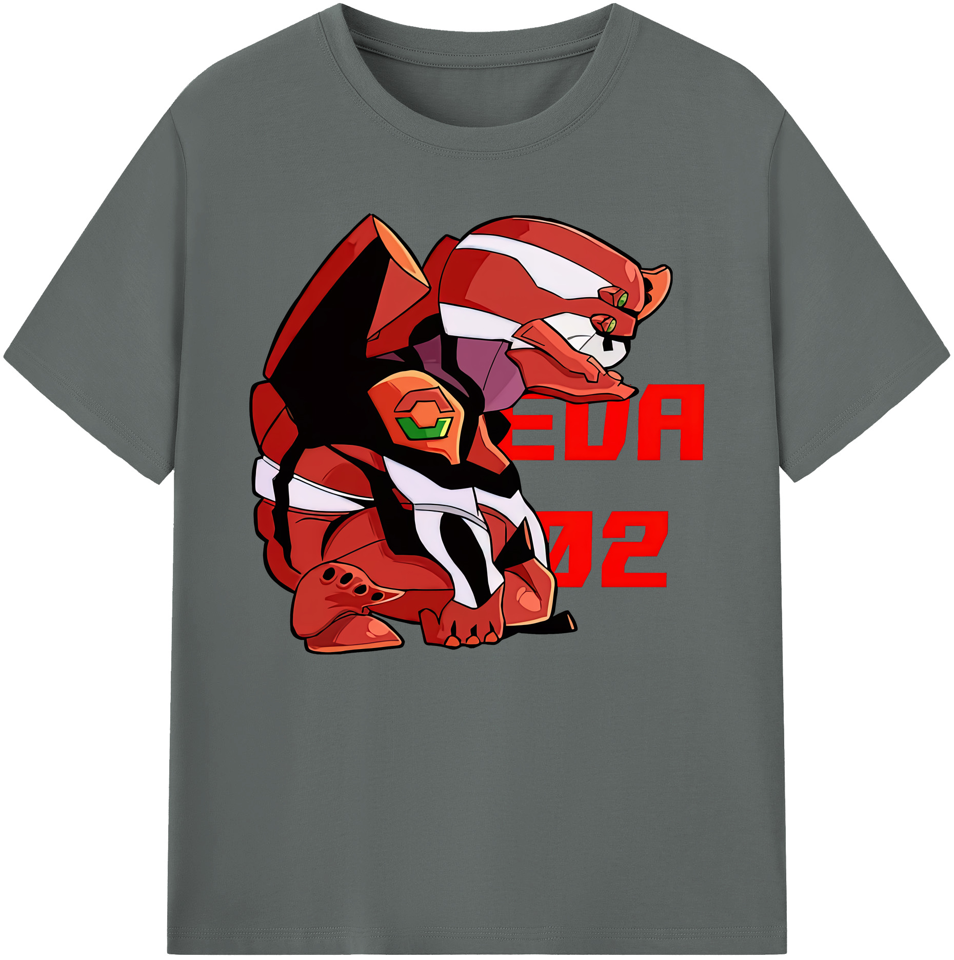 （画像用） EVA 新世紀エヴァンゲリオン 綿100％ メンズ半袖Tシャツ｜肌触りやわらか＆通気性